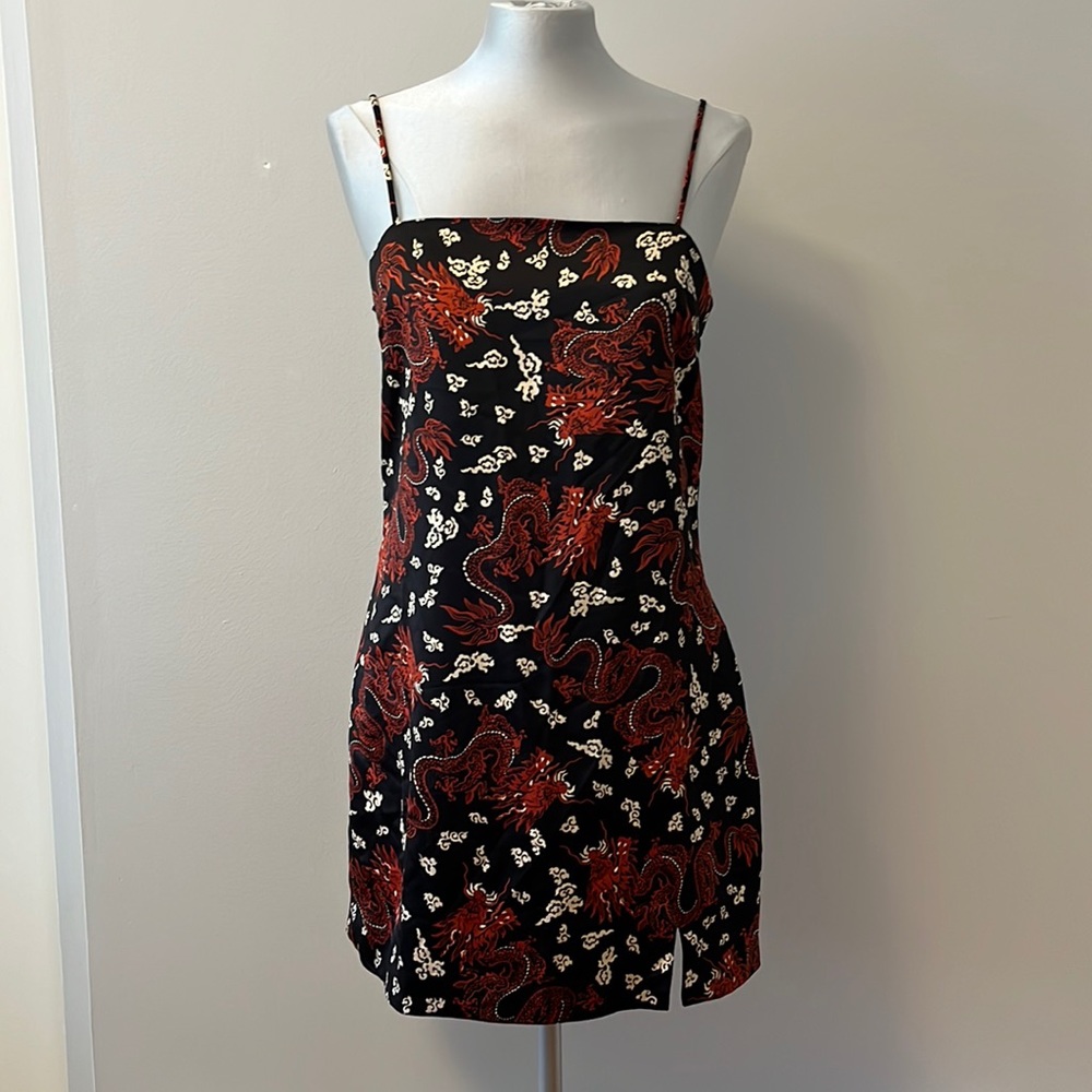 New Zara mini dragon dress